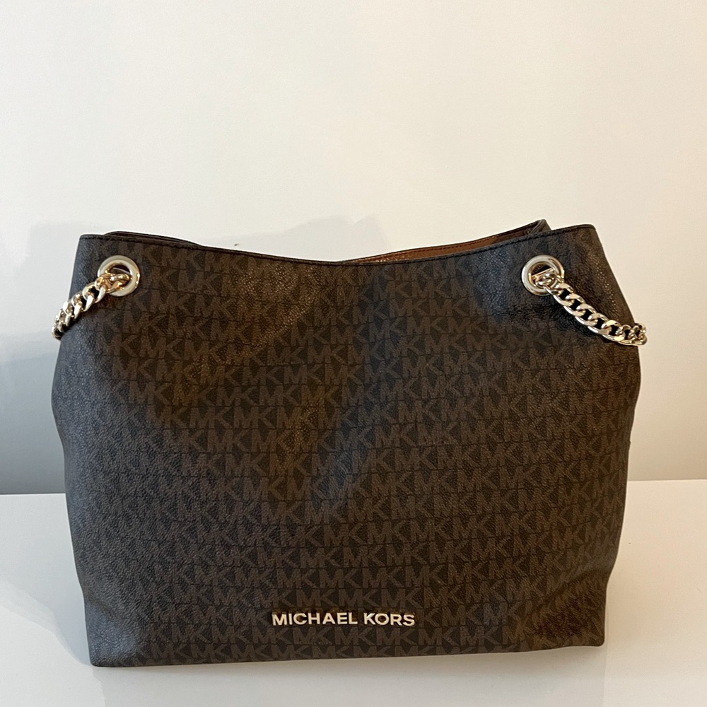 Michael KORS Large Logo Shoulder Bag